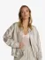 Alix The Label Dames Bomberjas Foil Silver