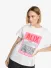 Alix The Label Dames T-shirt Photoprint Soft White