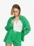 Alix The Label Dames Blouse Checker Bright Green