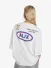 Alix The Label Dames T-Shirt Racer Soft White
