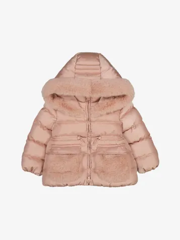Meisjes Winterjas Satin Petal
