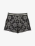 Abel & Lula Meisjes Short Jacquard Zwart