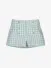 Abel & Lula Meisjes Short Plaid Aqua