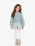 Abel & Lula Meisjes Short Plaid Aqua