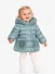 Abel & Lula Meisjes Winterjas Satin Aqua