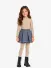 Abel & Lula Meisjes Trui Knitting Turtleneck Oat