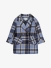 Abel & Lula Meisjes Jas Plaid Sky Blue