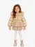 Abel & Lula Meisjes Winterjas Satin Almond