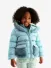 Abel & Lula Meisjes Winterjas Satin Aqua