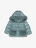 Abel & Lula Meisjes Winterjas Satin Aqua