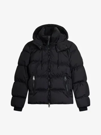 Heren Winterjas Relaxed Fit Zwart