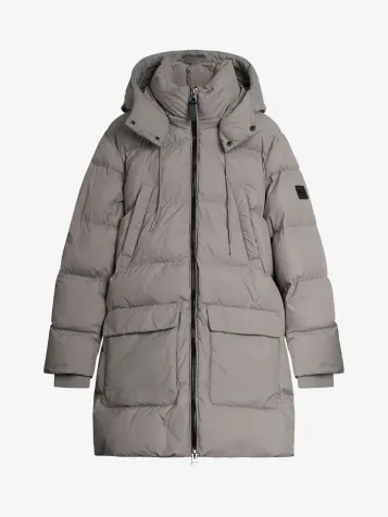 Heren Winterjas Relaxed Fit Grijs