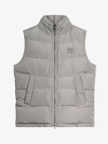 Heren Bodywarmer Regular Fit Grijs