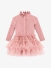 Angels Face Meisjes Baby Jurk Bliss Knitted Tulle Tea Rose