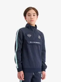 Black Bananas Kids Jongens Sweater Trill Tracktop Navy