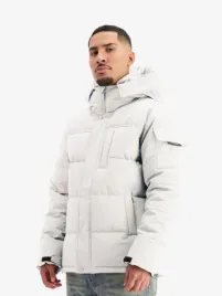 Black Bananas Heren Winterjas Commander V2 Grey