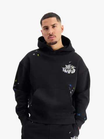 Heren Hoodie Painter Zwart