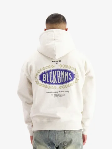 Heren Hoodie Automobile Beige