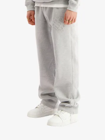 Heren Joggingbroek Ripped Monogram Grey