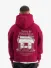 Black Bananas Heren Hoodie Les Fleur Burgundy