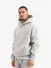 Black Bananas Heren Hoodie Ripped Monogram Grey
