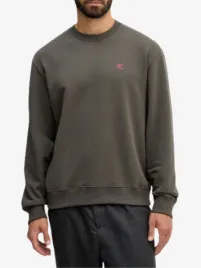 Calvin Klein Heren Sweater Monogram Beluga