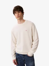 Calvin Klein Heren Trui Knit Tofu