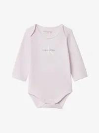 Calvin Klein Meisjes Baby Romper Pink Ice