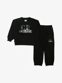 C.p. Company Kids Jongens Joggingpak Zwart