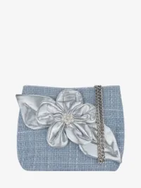 Daga Meisjes Tas Bloem Blue Mirage