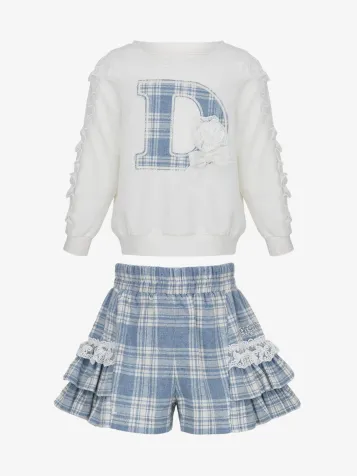 Meisjes Set Short Lace & Grace