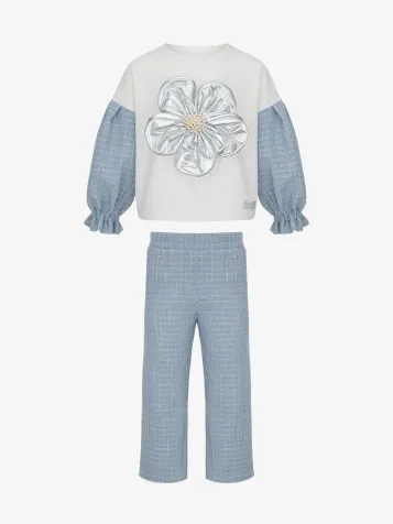 Meisjes Joggingpak Blue Mirage