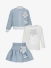 Daga Meisjes Driedelige Set Blue Mirage