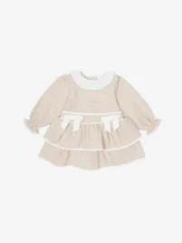 Deolinda Meisjes Jurk Off White Beige