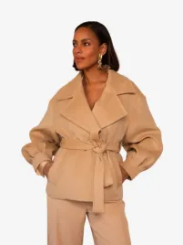 Freebird Icons Dames Jas Leyli Camel