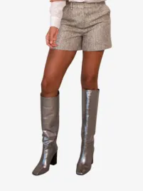 Freebird Icons Dames Short Plume Silver Grey