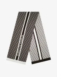 Guess Dames Sjaal Sevyn 4g Logo Bruin