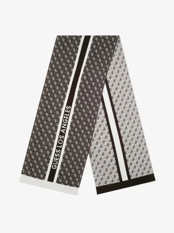 Dames Sjaal Sevyn 4G Logo Bruin