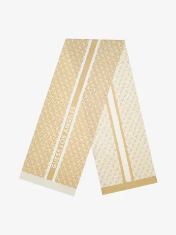 Dames Sjaal Sevyn 4G Logo Foamy Taupe