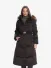 Guess Dames Winterjas Marina Long Real Down Zwart