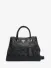 Guess Dames Tas Cresidia Satchel Zwart Logo