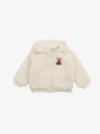 Guess Kids Unisex Baby Vest Teddy Salt White
