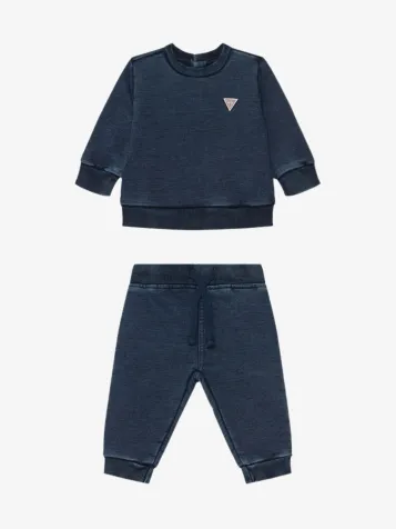 Jongens Joggingpak Vintage Blue Was