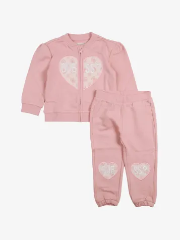 Meisjes Joggingpak Vest Beloved Pink