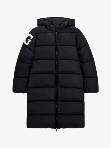Meisjes Winterjas Puffer Zwart