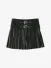Guess Kids Meisjes Rok Pu Midi Zwart