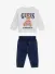 Guess Kids Jongens Joggingpak Denim Wit