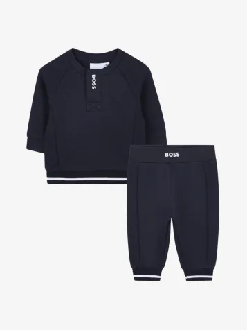 Jongens Baby Joggingpak Sweater Marine