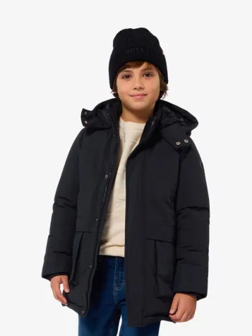 Jongens Winterjas Zwart