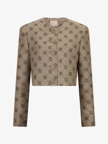 Dames Jacket Remi Beige Zwart